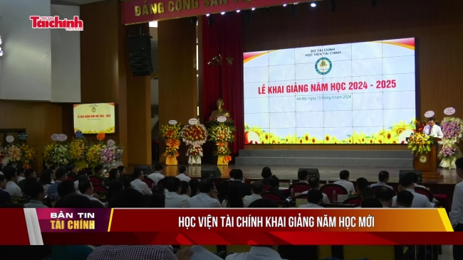 Học viện Tài chính khai giảng năm học mới