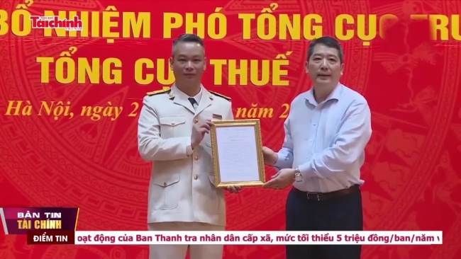 Tổng cục thuế có thêm Phó Tổng cục trưởng