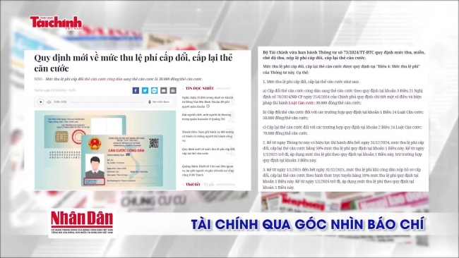 Tài chính qua góc nhìn báo chí tuần từ 21-27/10/2024