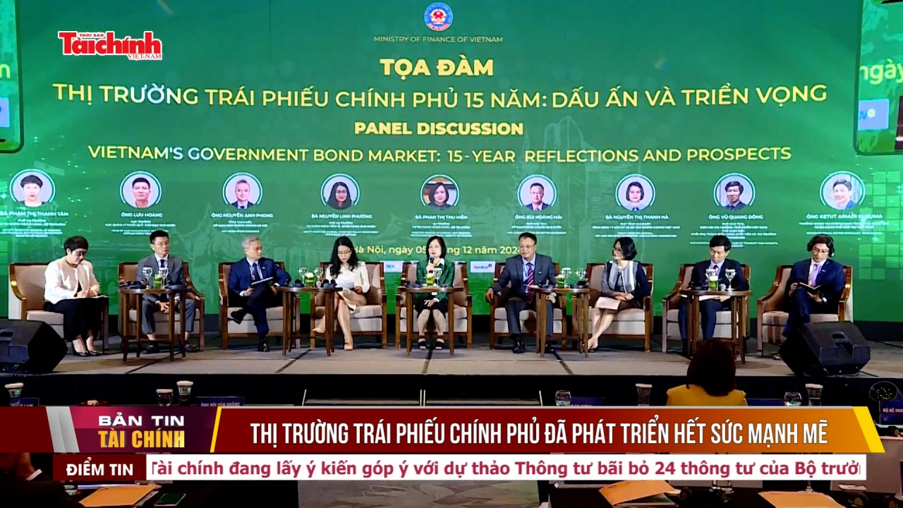 Thị trường trái phiếu Chính phủ đã phát triển hết sức mạnh mẽ