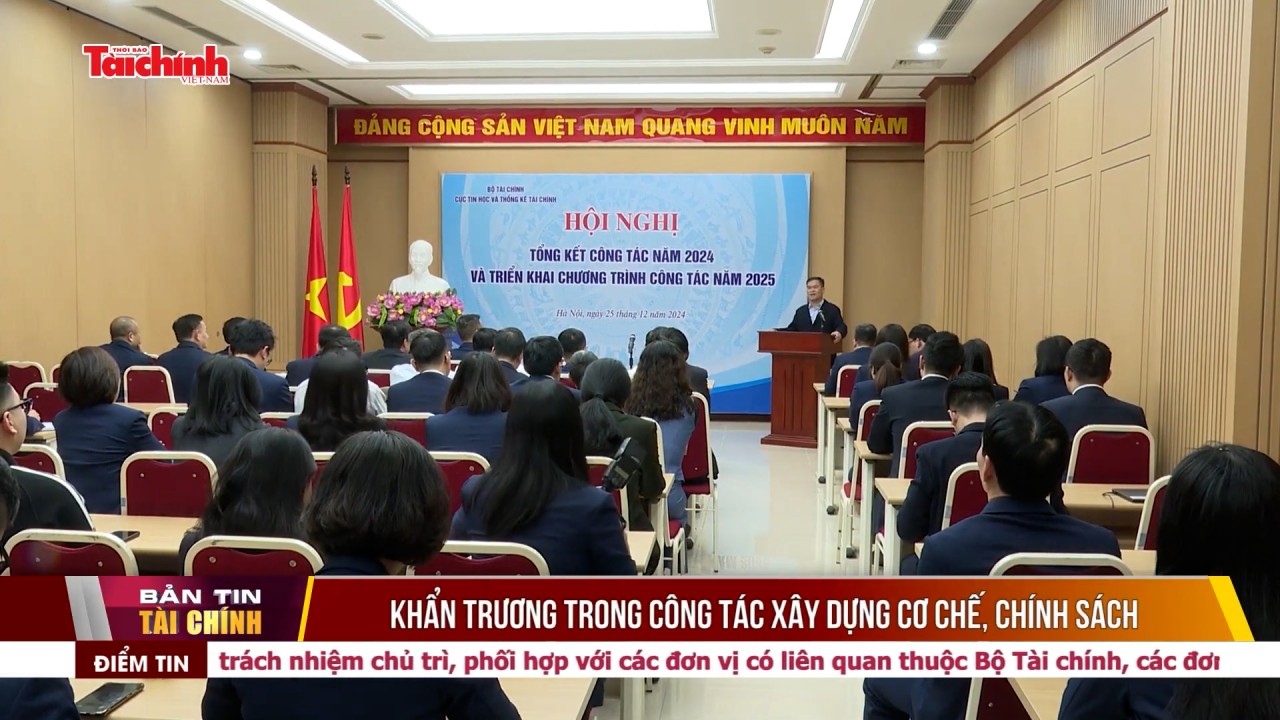 Khẩn trương trong công tác xây dựng cơ chế, chính sách