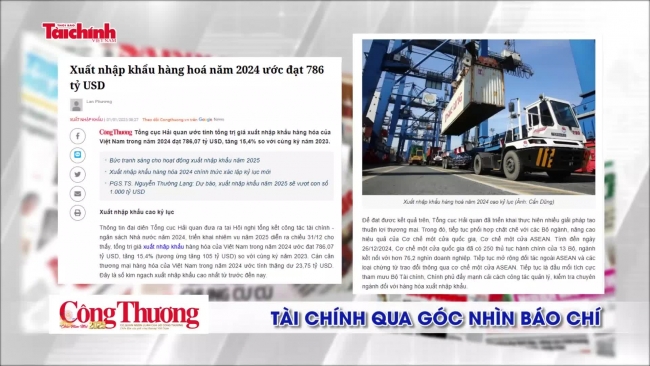 Tài chính qua góc nhìn báo chí tuần từ 30/12/2024-5/1/2025