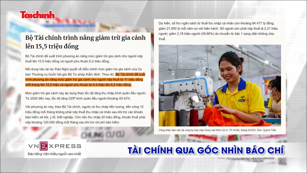 Tài chính qua góc nhìn báo chí tuần từ 8/9 - 14/9/2025