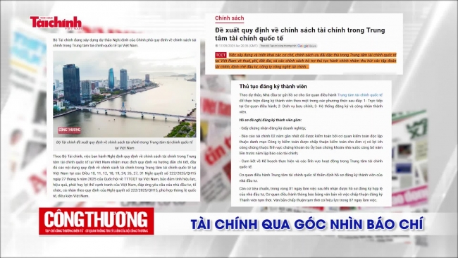 Tài chính qua góc nhìn báo chí tuần từ 15/9 - 21/9/2025
