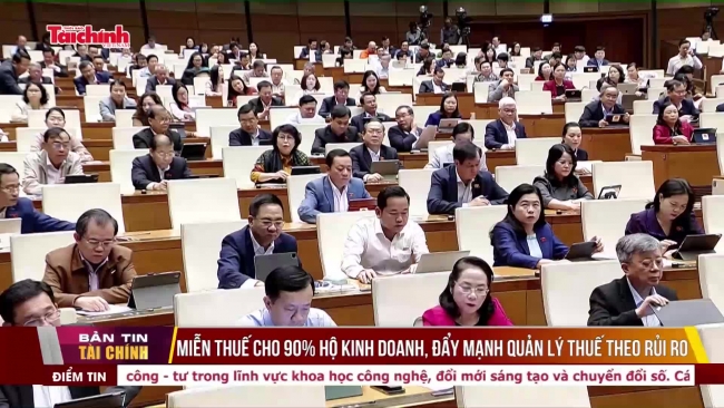 Miễn thuế cho 90% hộ kinh doanh, đẩy mạnh quản lý thuế theo rủi ro