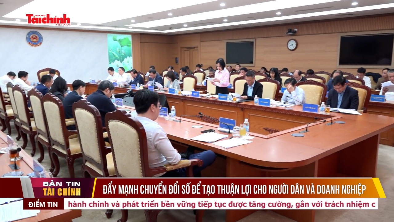 Đẩy mạnh chuyển đổi số để tạo thuận lợi cho người dân và doanh nghiệp